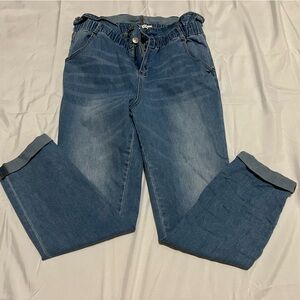 Almost Famous Elastic Waist Jeans